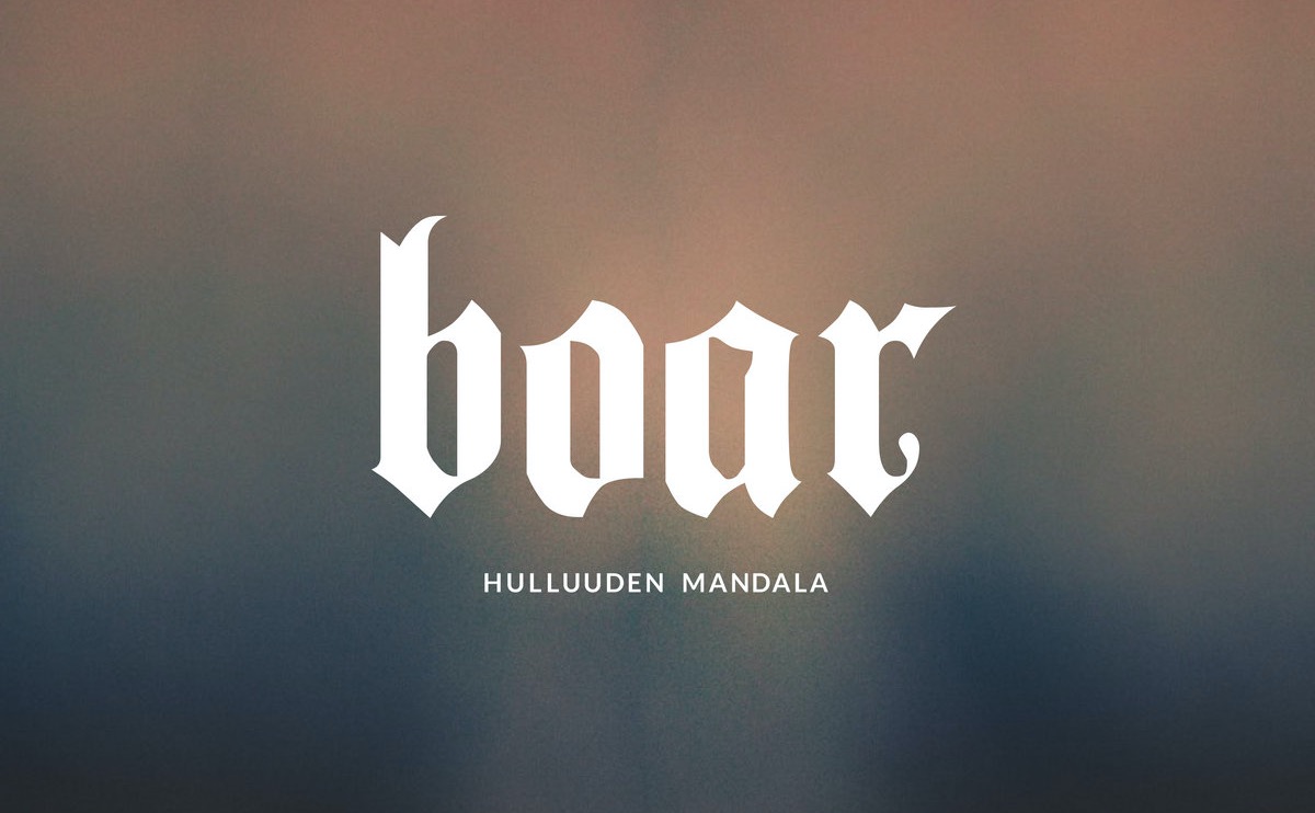 Boarin Hulluuden Mandala ulkona tänään!