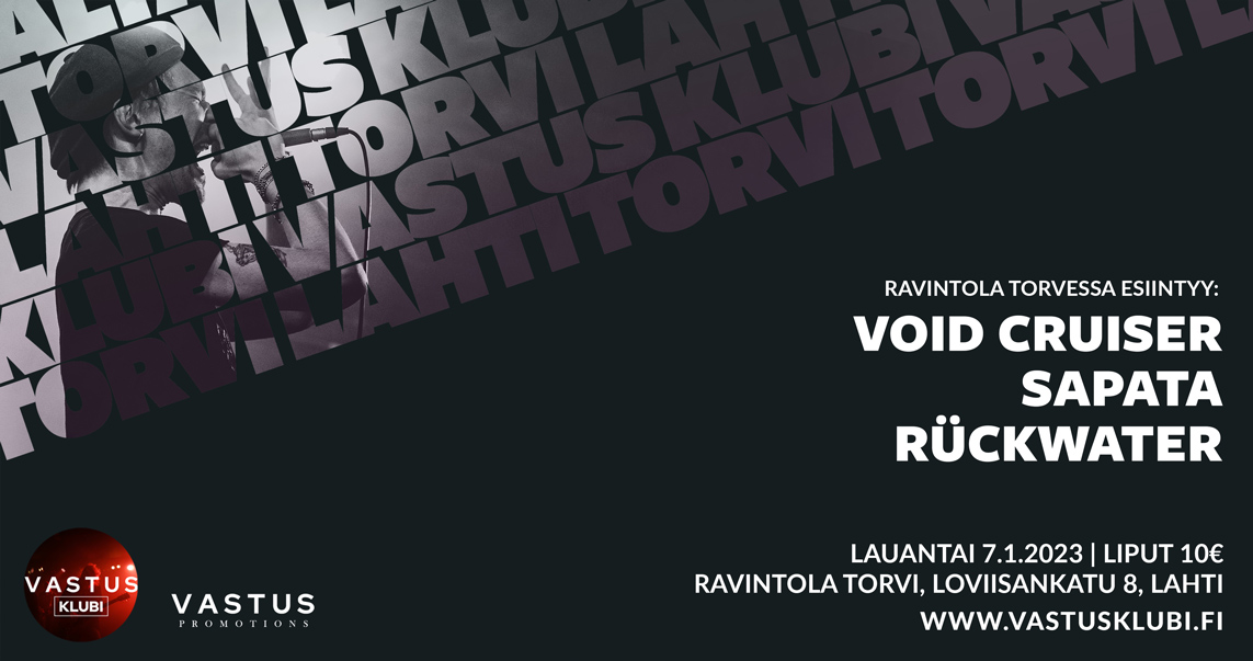 Vastus klubin ensiesiintyminen lahden livemusiikin kehdossa