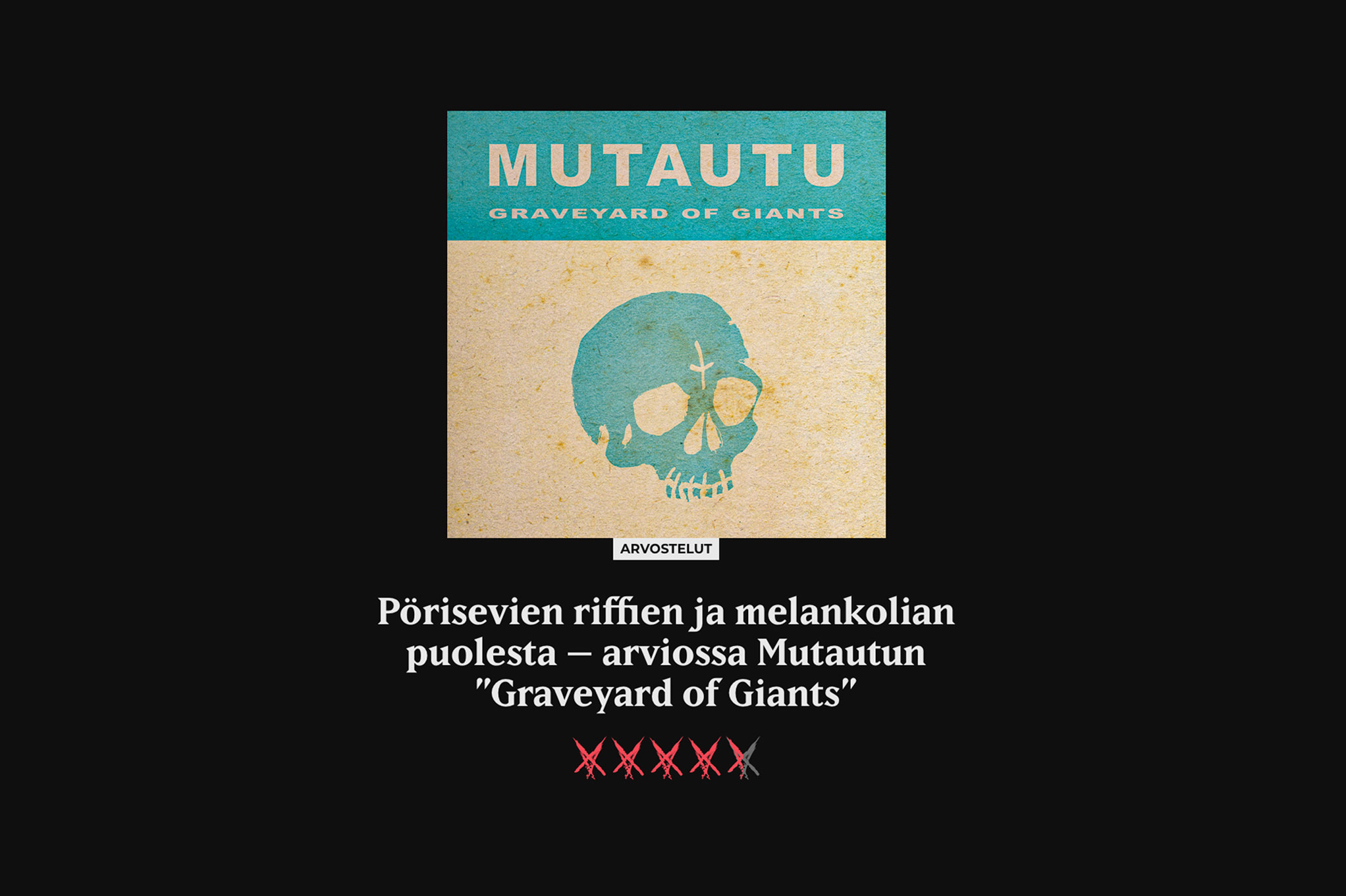 Mutautu Kaaoszinen arvioissa