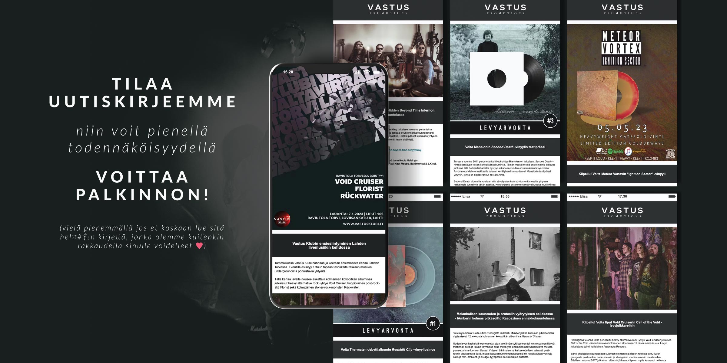 Vastus Promotions cover